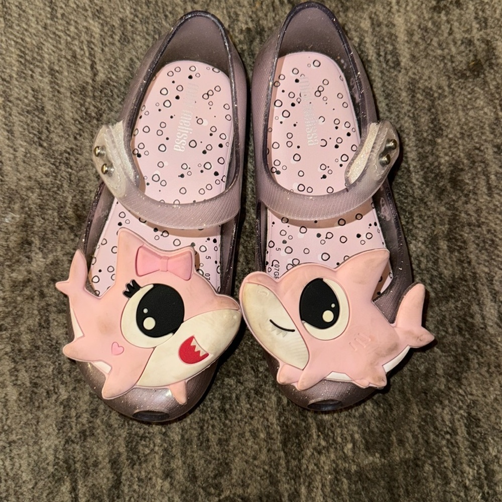 Mini Melissa Baby Shark Shoes